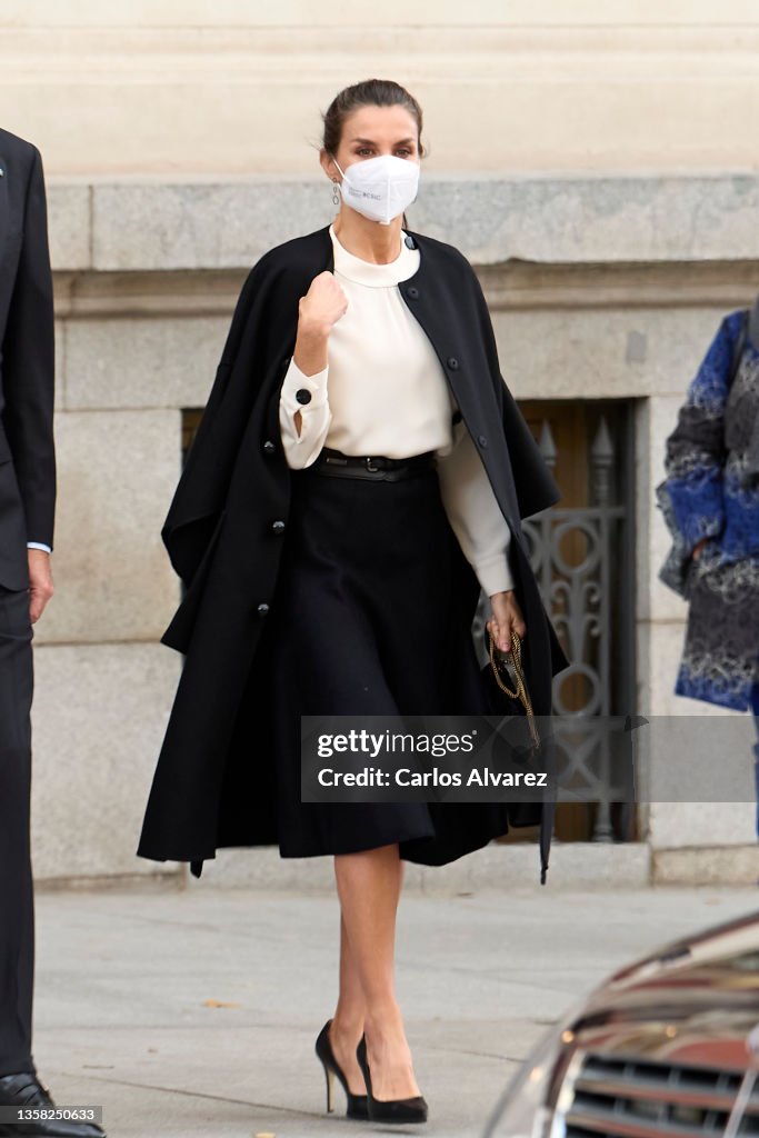 Spanish Royals Attend The 70th Anniversary of ASALE In Madrid