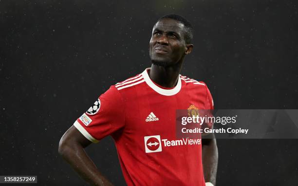 Eric Bailly of Manchester United during the UEFA Champions League group F match between Manchester United and BSC Young Boys at Old Trafford on...