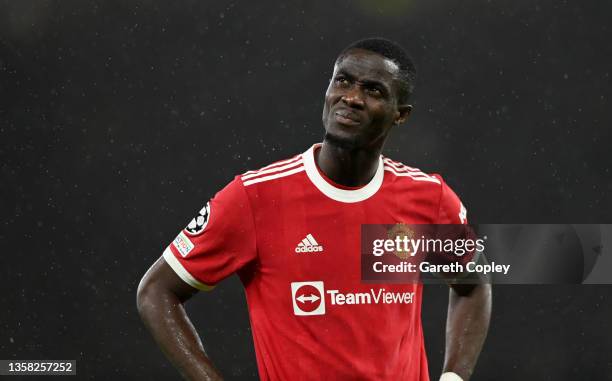 Eric Bailly of Manchester United during the UEFA Champions League group F match between Manchester United and BSC Young Boys at Old Trafford on...