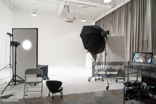 photo studio - movie and tv fotos stockfoto's en -beelden