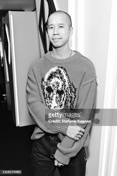 Jared Eng attends Ralph Lauren Fragrances Presents Ralph's Club on December 09, 2021 in Los Angeles, California.