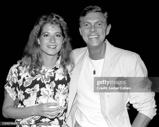 American singer, songwriter and musician Amy Grant and American singer, songwriter, musician, record producer, and music arranger Richard Carpenter,...