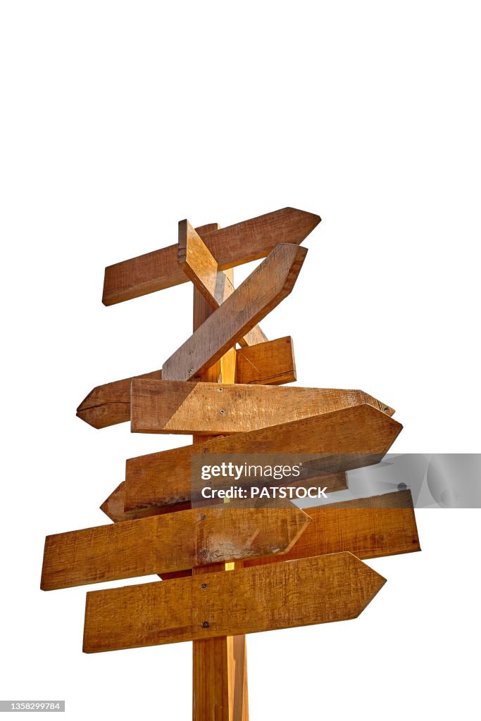 Rustic Arrow Sign Post Wooden Arrow Sign Post
