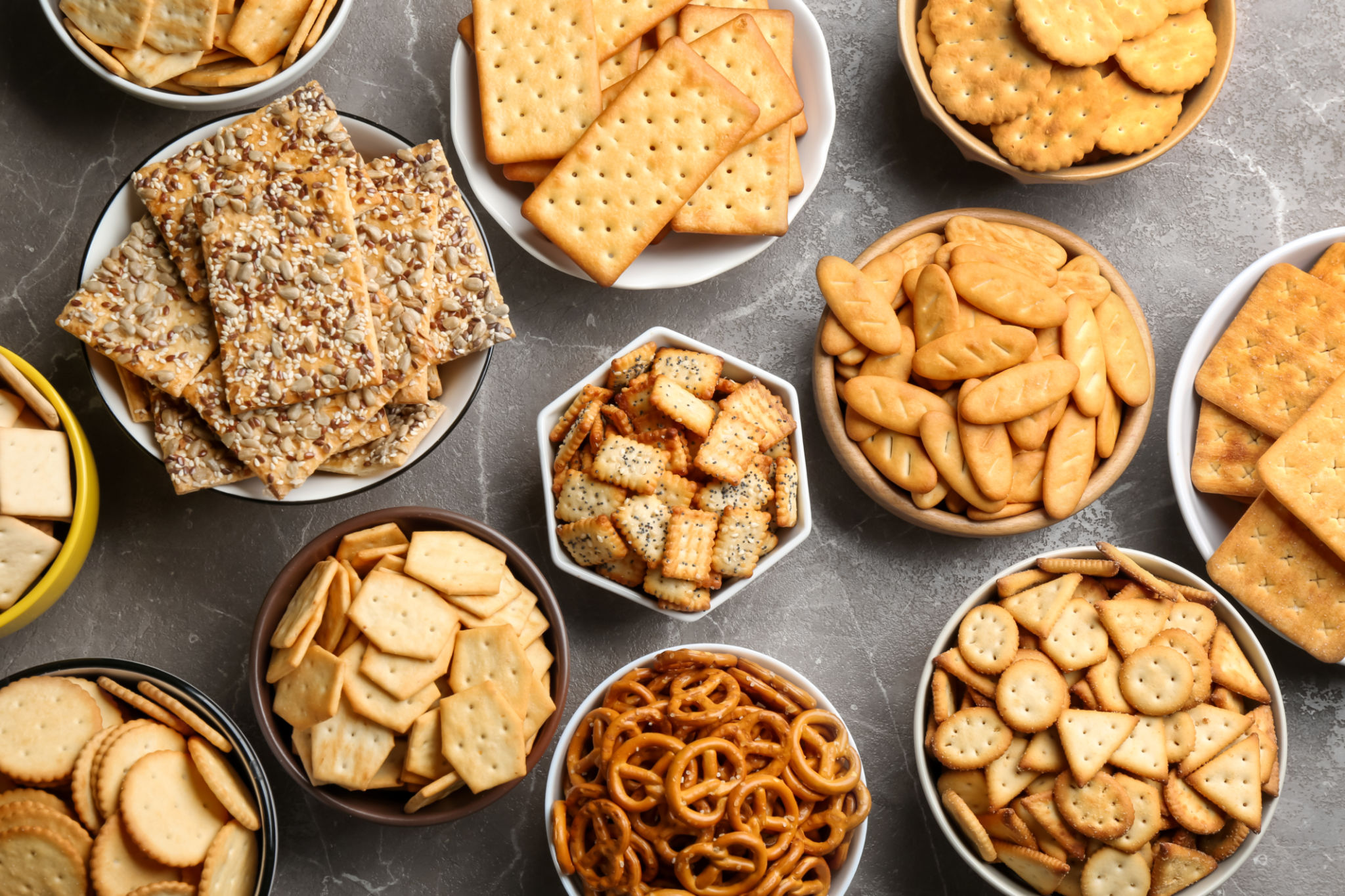 healthy snack selection