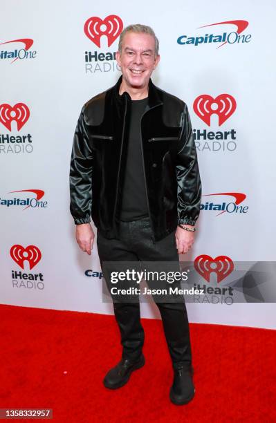 Elvis Duran attends Z100's iHeartRadio Jingle Ball 2021at Madison Square Garden on December 10, 2021 in New York City.