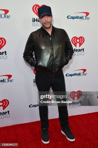 David Schwimmer attends iHeartRadio Z100 Jingle Ball 2021 on December 10, 2021 in New York City.