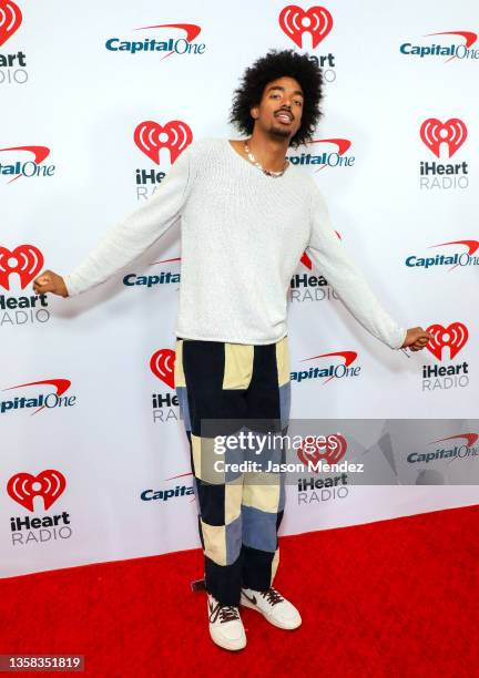 Tai Verdes attends Z100's iHeartRadio Jingle Ball 2021 at Madison Square Garden on December 10, 2021 in New York City.