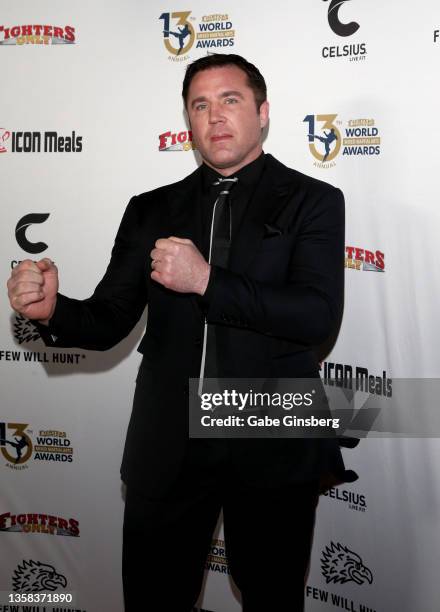 Submission grappling promoter Chael Sonnen attends the 13th annual Fighters Only World Mixed Martial Arts Awards at the Worre Studios on December 10,...