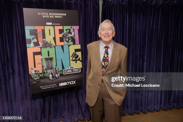 Sesame Street cast member and film subject Bob McGrath attends a special screening of the HBO Documentary Film "Street Gang: How We Got To Sesame...