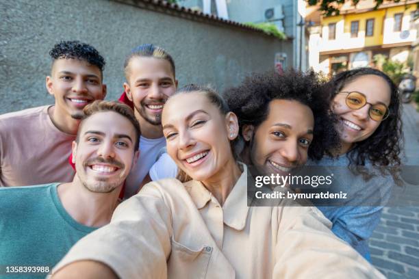 Making Friends Inages Friends Selfie Making Face Photos and Premium High Res Pictures - Getty ...