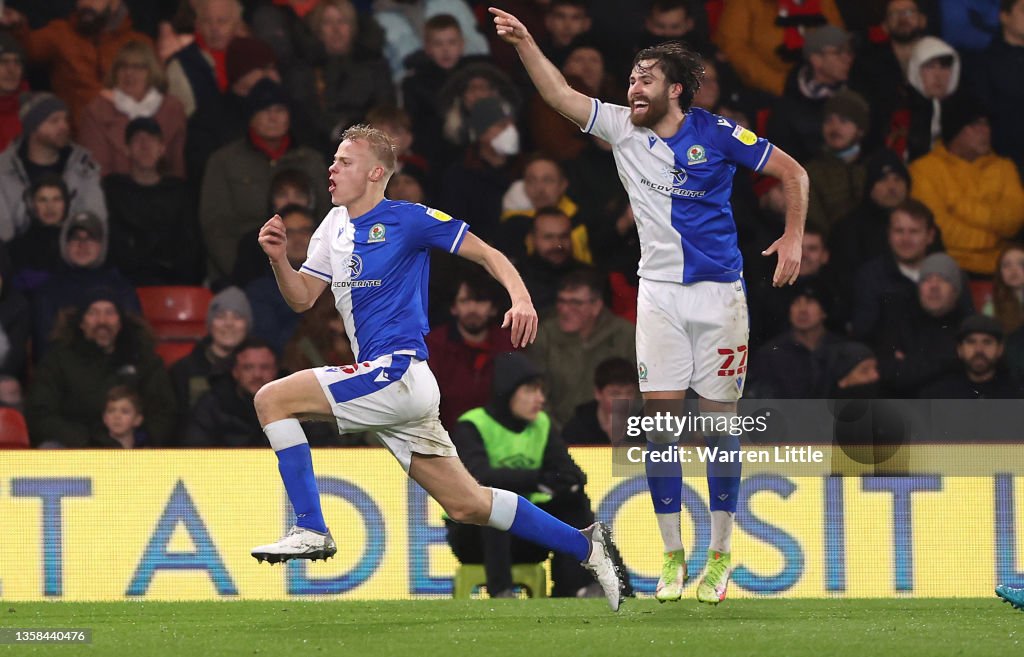 AFC Bournemouth v Blackburn Rovers - Sky Bet Championship