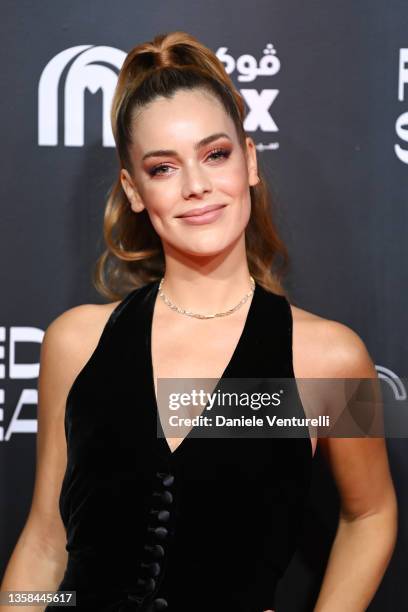 Alejandra Onieva attends the "Ennio" red carpet during The Red Sea International Film Festival on December 11, 2021 in Jeddah, Saudi Arabia.