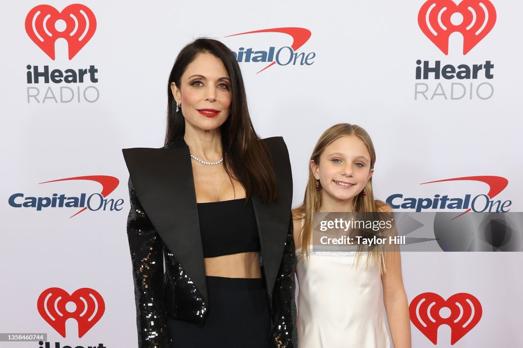 Bethenny Frankel and Bryn Hoppy attend the 2021 Z100 IHeartRadio