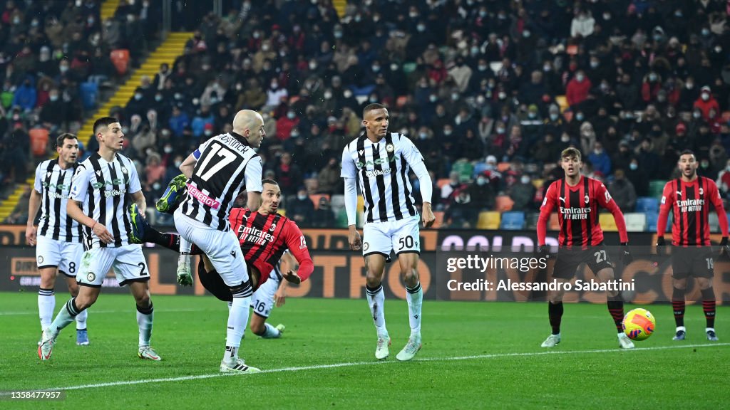 Udinese Calcio v AC Milan - Serie A