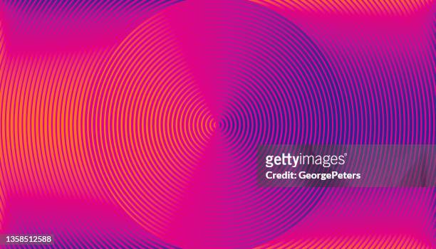 concentric circles abstract background - trippy stock illustrations