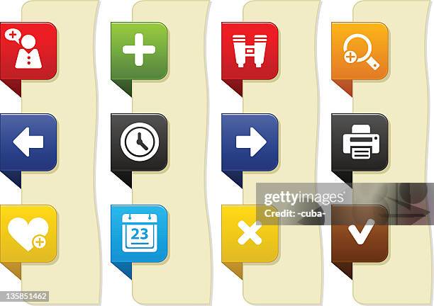 web and internet icons - printer isolated stock illustrations