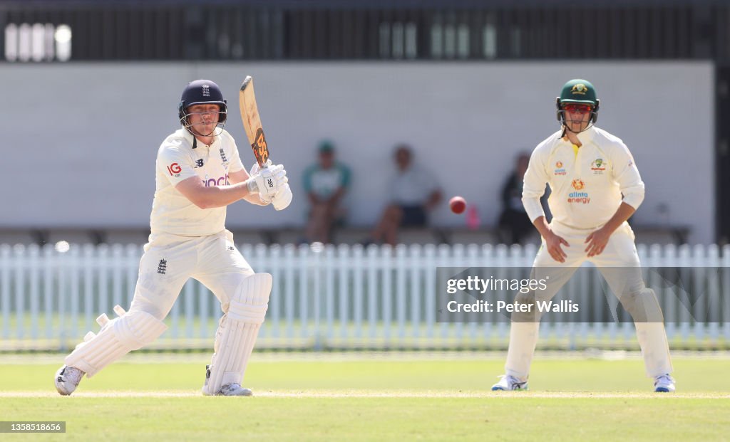England Lions Dom Bess During The Tour Match Between Australia A And england-lions-dom-bess-during-the-tour-match-between-australia-a-and