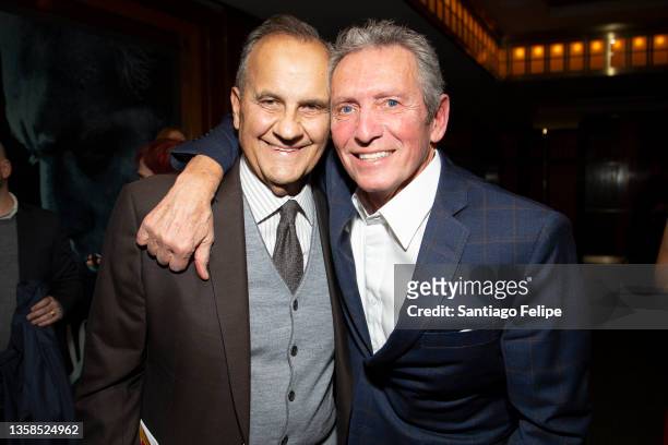 Joe Torre and Bob Anderson attend 'One More For The Road' after-party at Carnegie Hall on December 11, 2021 in New York City.