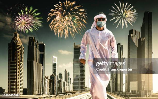 new year's eve in dubai - 2014 2022 stock pictures, royalty-free photos & images