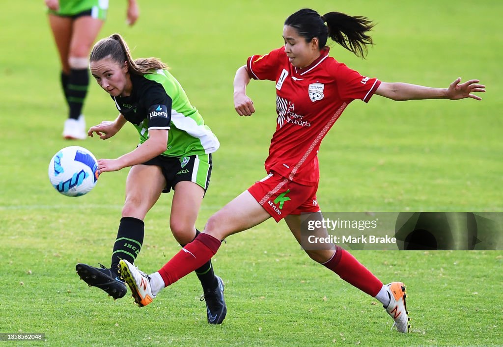 A-League Womens Rd 2 - Adelaide United  v Canberra United