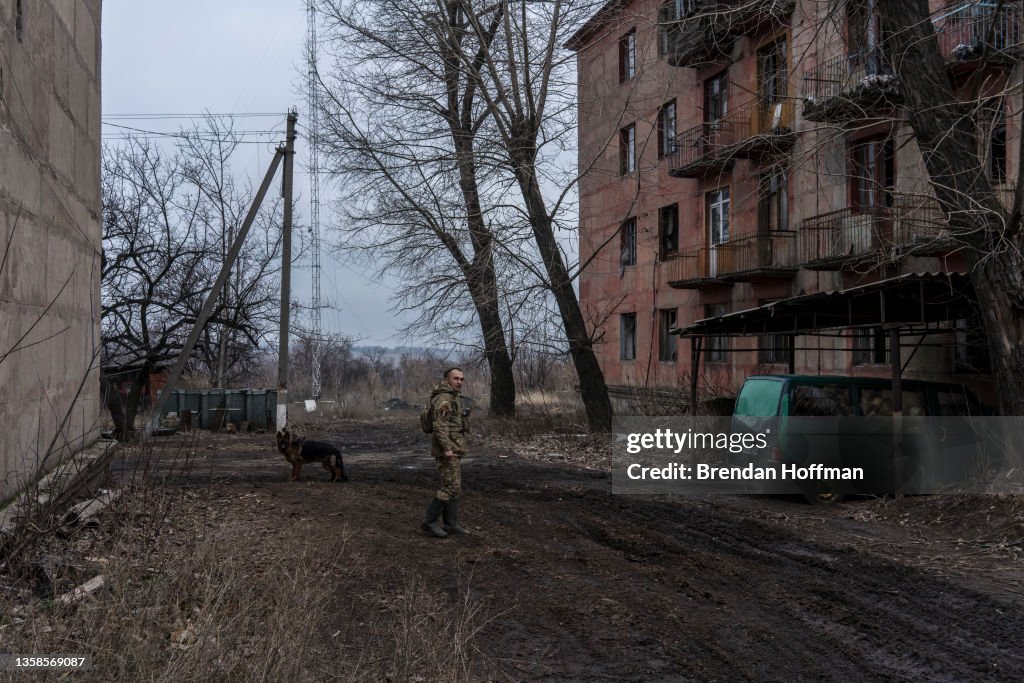 Tensions Mount On Ukraine's Frontline With Russian-Backed Separatists
