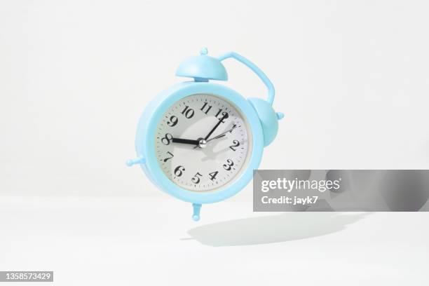 alarm clock - alarm clock white background stock pictures, royalty-free photos & images