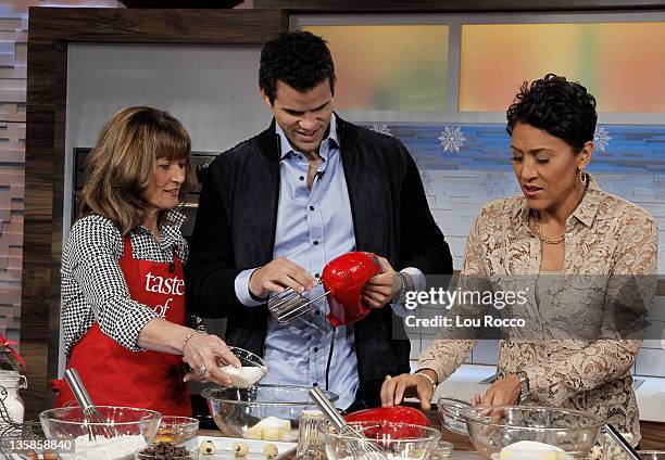 Coverage of GOOD MORNING AMERICA, 12/9/11, airing on the Walt Disney Television via Getty Images Television Network. DEBRA HUMPHRIES, KRIS HUMPHRIES,...