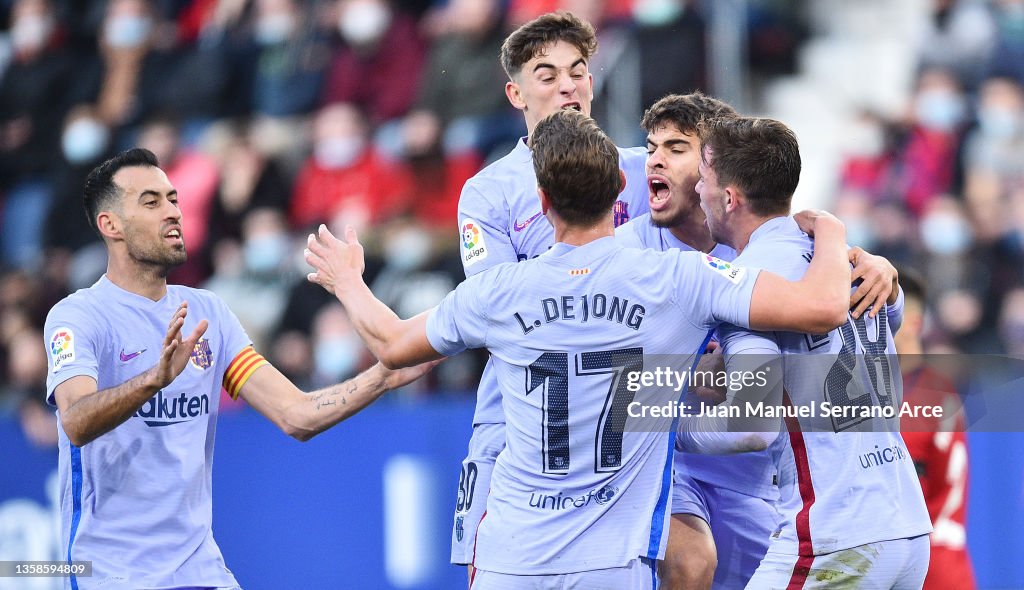 CA Osasuna v FC Barcelona - La Liga Santander