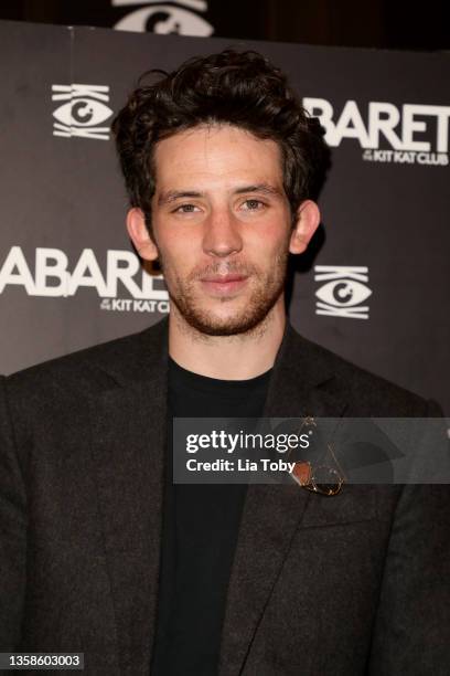 Josh O'Connor attends a Gala performance of "Cabaret" at Playhouse Theatre on December 12, 2021 in London, England.