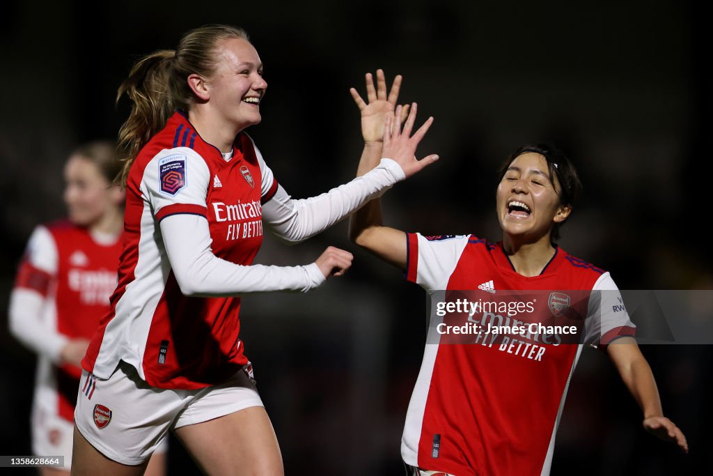 Arsenal Women v Leicester City Women - Barclays FA Women's Super League