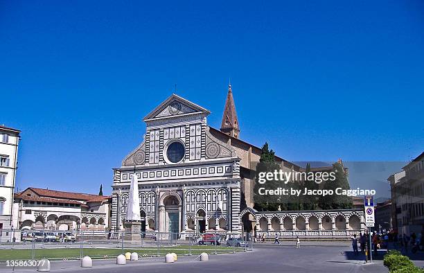 santa maria novella - jacopo caggiano stock pictures, royalty-free photos & images