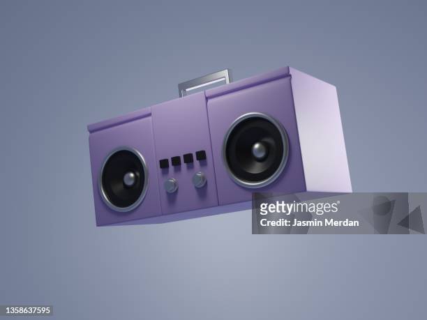 boom box tape player - ラジカセ ストックフォトと画像