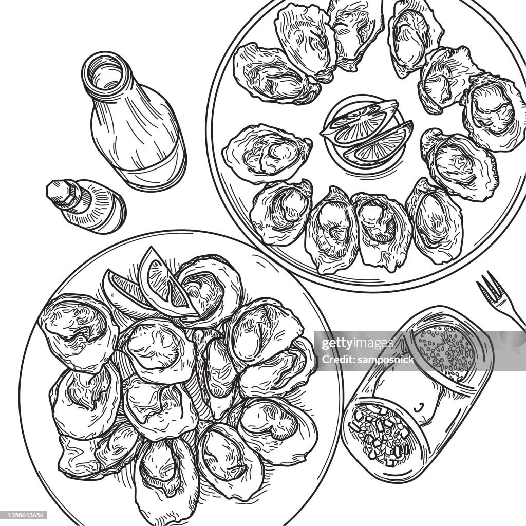 Casual Fresh Oyster Dinner