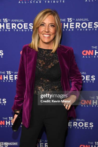 Alisyn Camerota attends The 15th Annual CNN Heroes: All-Star Tribute at American Museum of Natural History on December 12, 2021 in New York City.