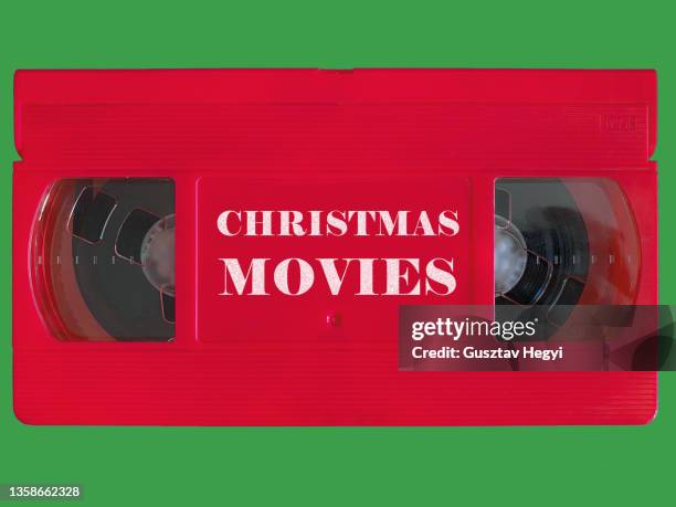 christmas movies vhs - christmas television stock pictures, royalty-free photos & images