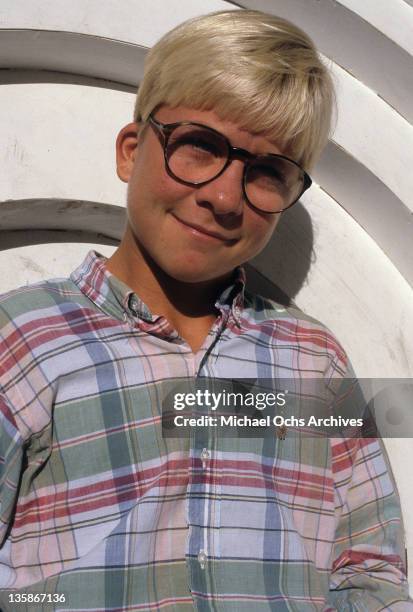 Peter Billingsley, circa 1988.