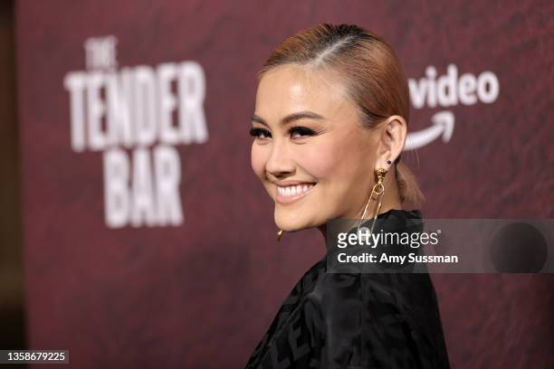 Agnez Mo attends the Los Angeles premiere of Amazon Studio's "The Tender Bar" at TCL Chinese Theatre on December 12, 2021 in Hollywood, California.