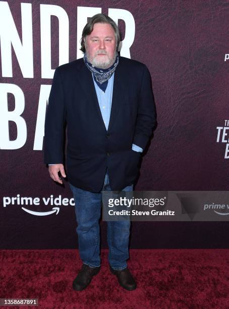 William Monahan arrives at the Los Angeles Premiere Of Amazon Studio's "The Tender Bar" at TCL Chinese Theatre on December 12, 2021 in Hollywood,...