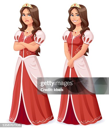 Princess In Red Dress High-Res Vector Graphic - Getty Images Princess In Red Dress High-Res Vector Graphic - Getty Images