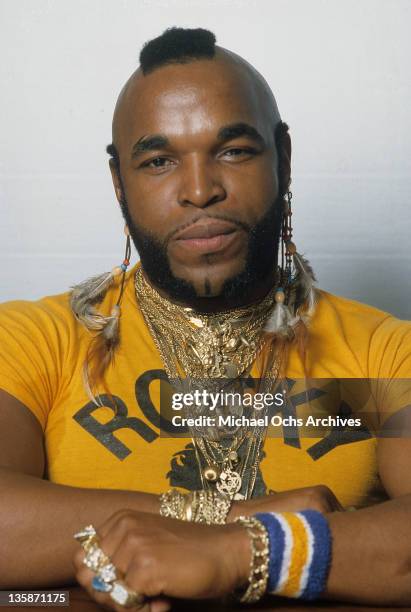 Mr T, ca.1985.