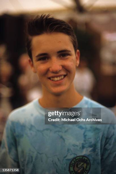 Wil Wheaton, 1989.