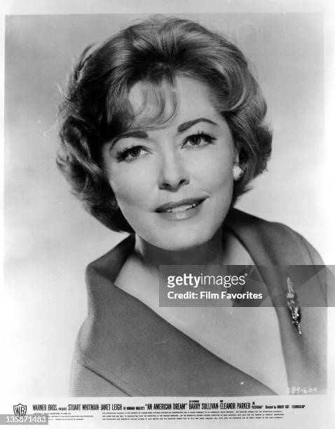 Eleanor Parker publicity portrait from the film 'An American Dream', 1966.