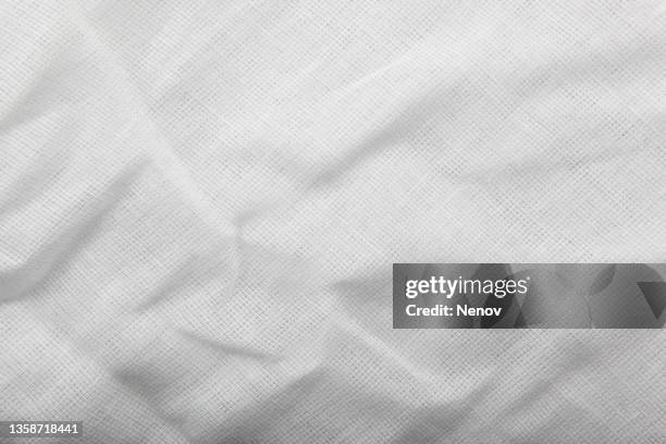 image of white linen surface - tablecloth stock pictures, royalty-free photos & images