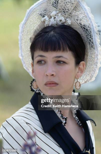 French actress Sophie Marceau as the literary heroine in the film 'Leo Tolstoy's Anna Karenina', 1997.