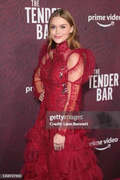 Holland Roden attends Los Angeles Premiere of Amazon Studio's "The Tender Bar" at TCL Chinese Theatre on December 12, 2021 in Hollywood, California.