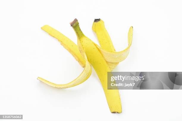 banana skin - バナナの皮 ストックフォトと画像