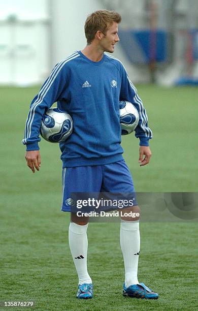 David Beckham during David Beckham "Making It Real" Book Launch at the David Beckham Academy - September 18, 2006 at David Beckham Academy in...