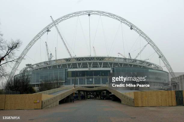 New Wembley Stadium Under Construction - February 2, 2006