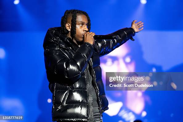 Prince Polo Rapper Rapper Polo G performs onstage during day 3 of Rolling Loud Los... News ...