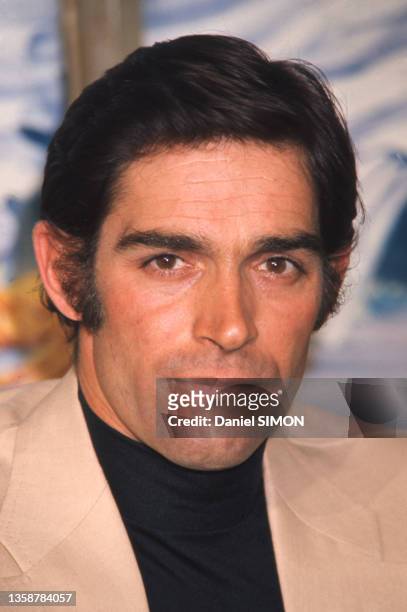 Portrait de l'acteur Fabio Testi, circa 1980.